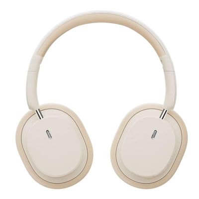 Bluetooth sluchátka Baseus Bowie D05 krémově bílé