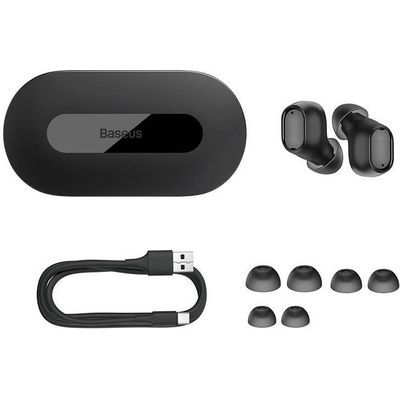 Bluetooth sluchátka Baseus Bowie EZ10 černé