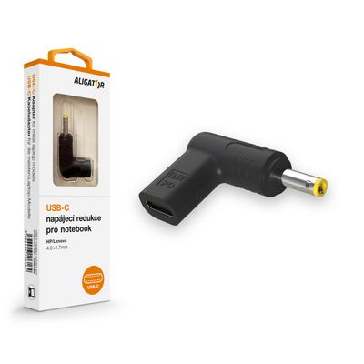USB-C napájecí redukce 4,0 x 1,7 mm pro notebooky HP/Lenovo