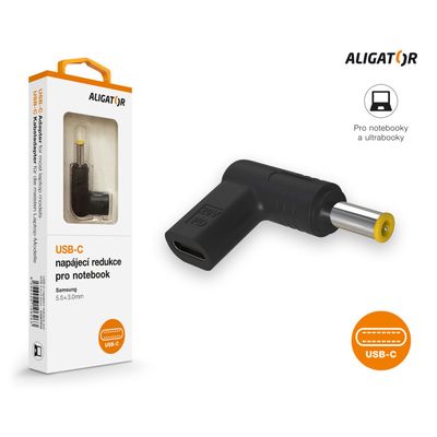USB-C napájecí redukce 5,5x3,0 mm pro notebooky Samsung