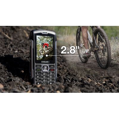 EVOLVEO StrongPhone H1 černo-šedý