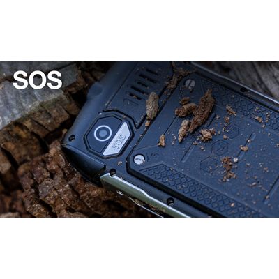EVOLVEO StrongPhone H1 černo-šedý