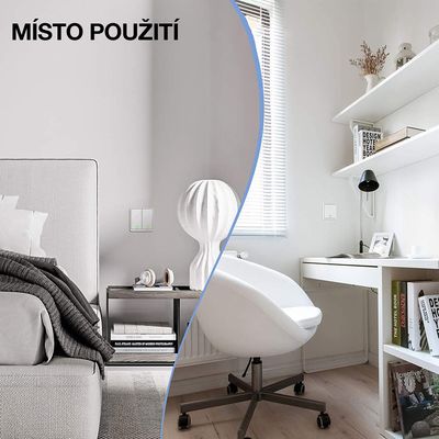 EVOLVEO WiFi Dual Switch - chytrý vypínač