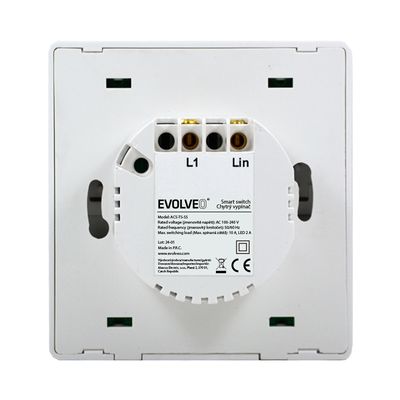 EVOLVEO WiFi Single Switch - chytrý vypínač