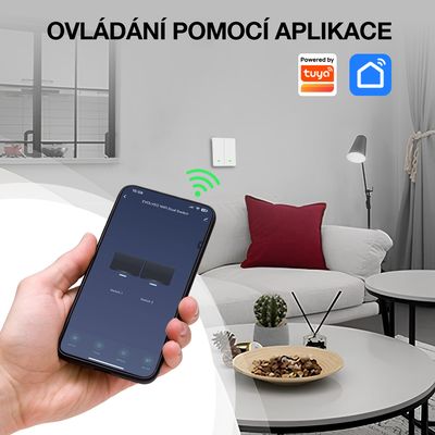 EVOLVEO WiFi Single Switch - chytrý vypínač