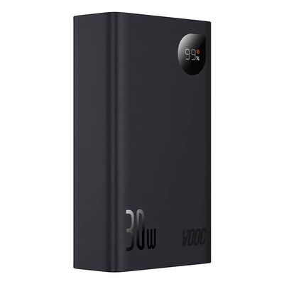 Powerbanka Baseus Adaman 2, 20000mAh, 30W, 3xUSB, USB-C (černá)