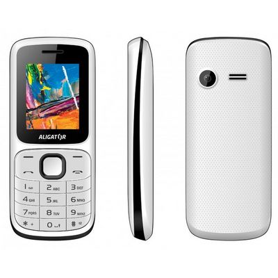 Aligator D210 Dual Sim bílo-černý