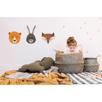 BeWooden Dekorace na zeď liška Eliška