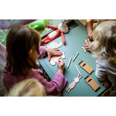 BeWooden Maluj a obkresluj - Lišárna