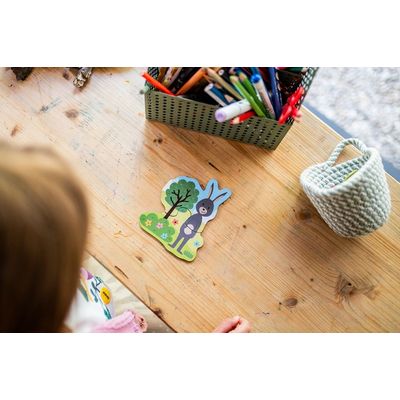 BeWooden 4 sady Puzzle 2,3,4,5 - Lišárna