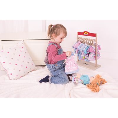 Bigjigs Toys Látková panenka Arthur 34 cm
