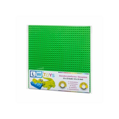 L-W Toys Základová deska 32x32 světle zelená
