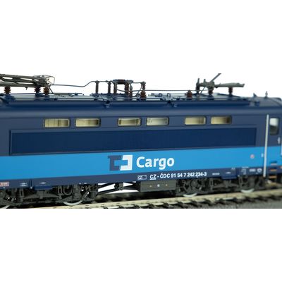 Piko Elektrická lokomotiva Rh 242 Plecháč ČD Cargo VI včetně zvukového dekodéru, digitál - 97405
