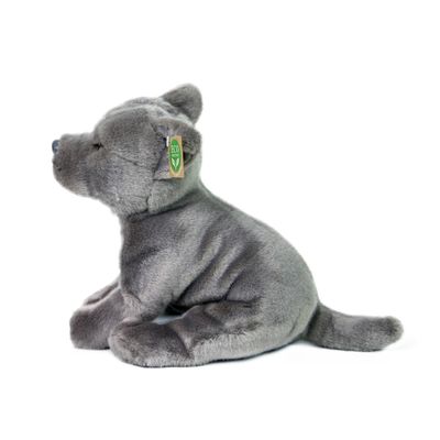 Rappa Plyšový pes stafordšírský bulteriér 30 cm ECO-FRIENDLY