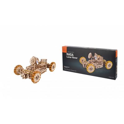 Ugears 3D dřevěné mechanické puzzle NASA, Lunární vozítko