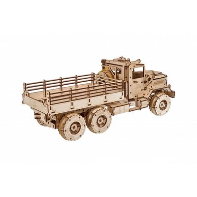 Ugears 3D dřevěné mechanické puzzle Nákladní auto CARGO