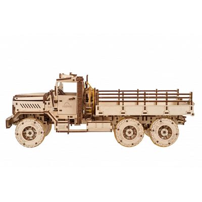 Ugears 3D dřevěné mechanické puzzle Nákladní auto CARGO