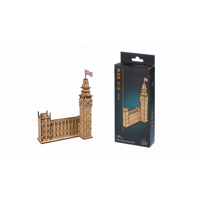 Ugears 3D dřevěné mechanické puzzle Big Ben