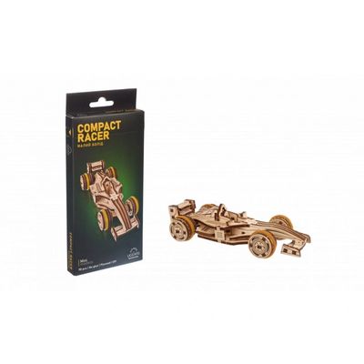 Ugears 3D dřevěné mechanické puzzle Compact Racer