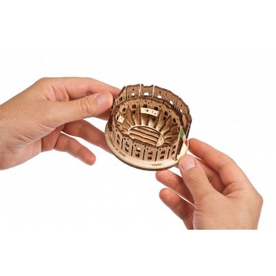 Ugears 3D dřevěné mechanické puzzle Římské Koloseum