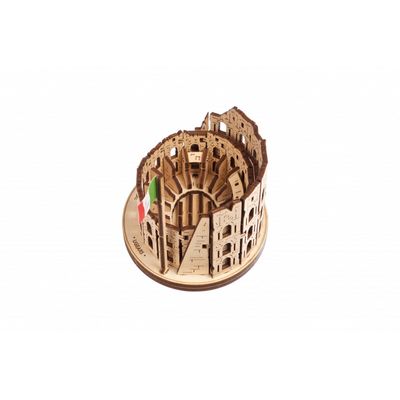 Ugears 3D dřevěné mechanické puzzle Římské Koloseum