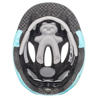UVEX HELMA OYO STYLE FLOWERS CYAN MATT vel.50-54cm