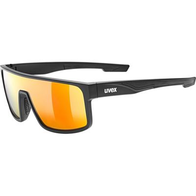 Sluneční brýle UVEX LGL 51 BLACK MAT/MIR.RED