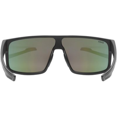Sluneční brýle UVEX LGL 51 BLACK MAT/MIR.RED