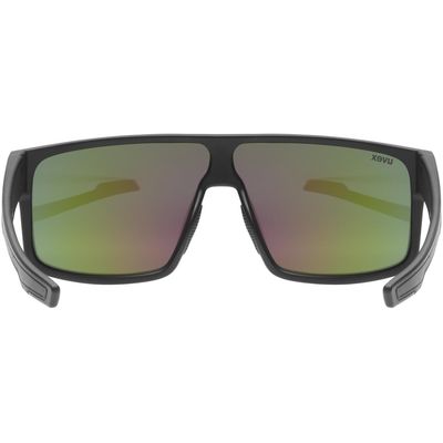 Sluneční brýle UVEX LGL 51 BLACK MAT/MIR.GREEN