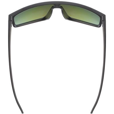 Sluneční brýle UVEX LGL 51 BLACK MAT/MIR.GREEN