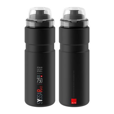 ELITE láhev SYSSA RACE černá matná, 750 ml