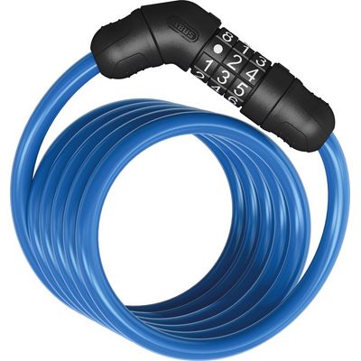 Abus 4508C/150/8 Star Lankový / spirálový zámek na kód - modrý