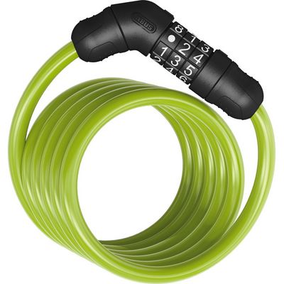 Abus 4508C/150/8 Star Lankový / spirálový zámek na kód - zelený