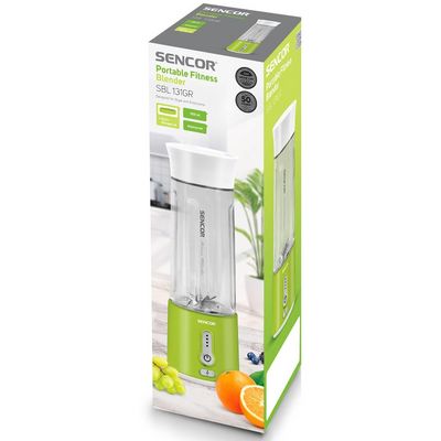 Sencor SBL 131GR Přenosný smoothie mixér, zelená