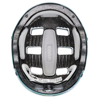 UVEX HELMA KID 3 TEAL-SILVER vel. 55-58