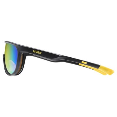 Sluneční brýle UVEX SPORTSTYLE 515 BLACK MATT/MIR. YELLOW