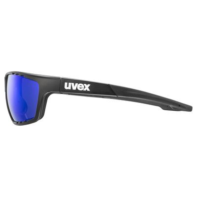 Sluneční brýle UVEX SPORTSTYLE 706 BLACK MAT / MIR.BLUE