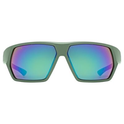 Sluneční brýle UVEX SPORTSTYLE 238 MOSS MATT/MIR. GREEN