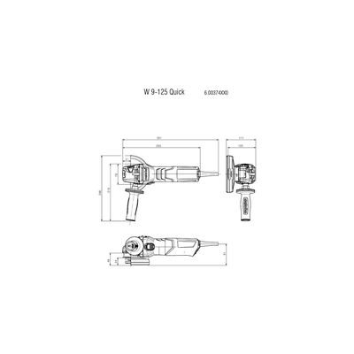 Metabo W 9-125 QUICK (600374000)