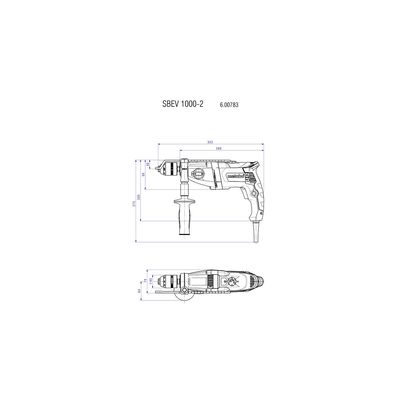 Metabo SBEV 1000-2 (600783500)