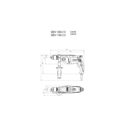 Metabo SBEV 1300-2 S (600786500)