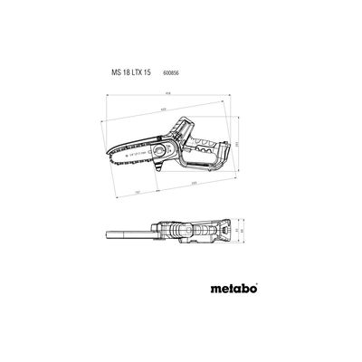 Metabo MS 18 LTX 15 + metaBOX 145 L (600856840)