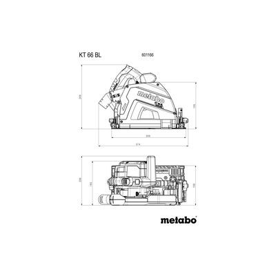 Metabo KT 66 BL + metaBOX 340 (601166500)