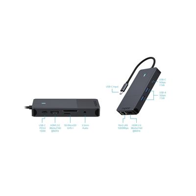 Rapoo UCM-2005 10-in-1 USB-C Multiport Adapter