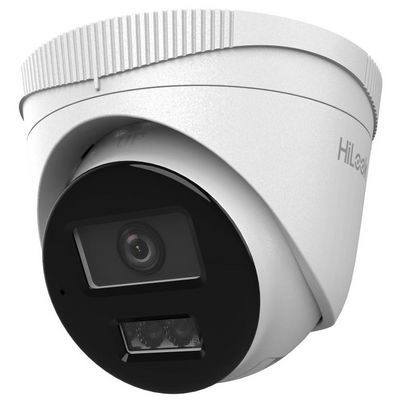 HiLook Powered by HIKVISION IP kamera IPC-T280HA-LU/ Turret/ 8Mpix/ 2.8mm/ Smart Hybrid Light/ Motion detection 2.0/ H.265+/ IP67/