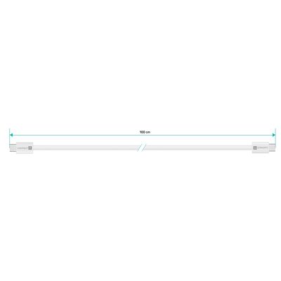 CONNECT IT Wirez USB-C -> USB-C, 60 W, 1 m, bílá