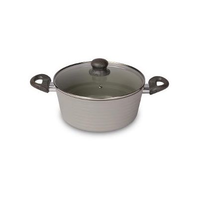 Lamart LT1268 Kastrol s poklicí STRIPE, 24 cm