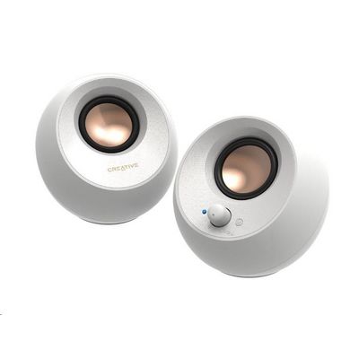 Creative Pebble V3, 2.0/8W, bílé