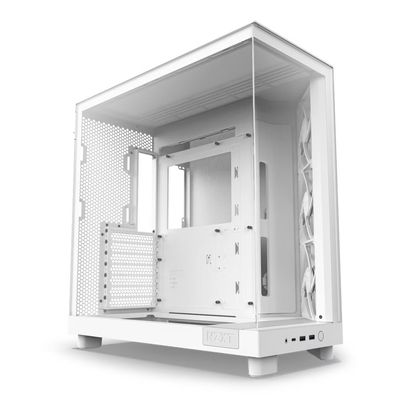 NZXT H6 Flow, bílá