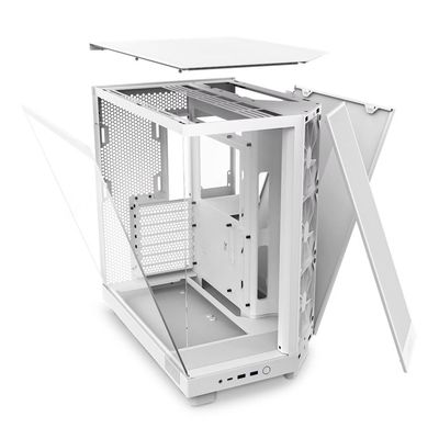 NZXT H6 Flow, bílá